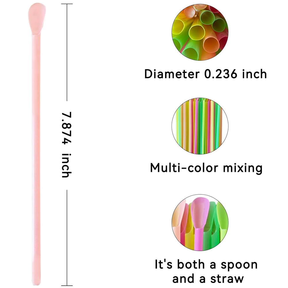 100-2000 ชิ้น หลอดดูดเครื่องดื - Reusable Straw บทวิจารณ์และราคา