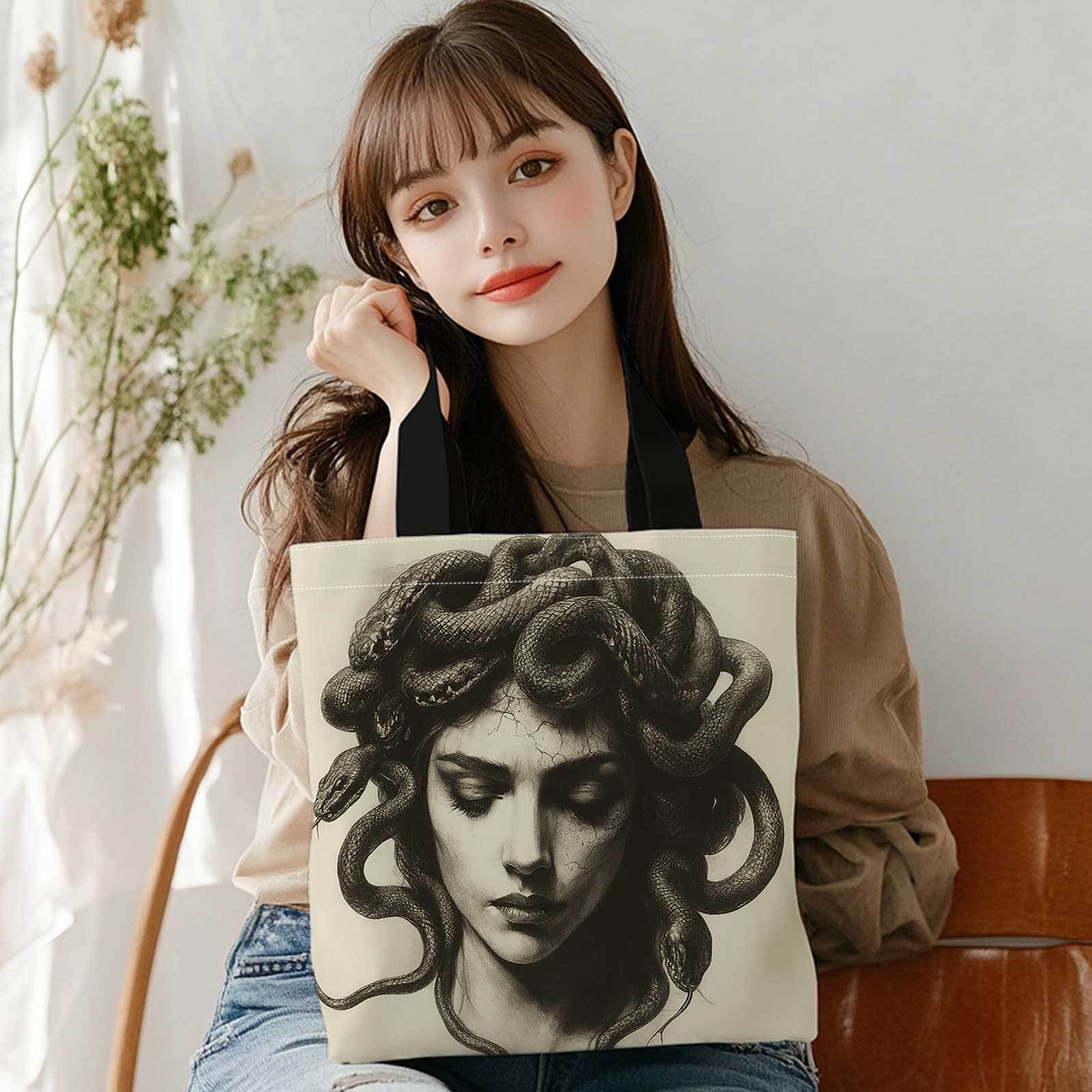 กระเป๋าช้อปปิ้งพิมพ์ลายสองด้าน - Reusable Bag บทวิจารณ์และราคา