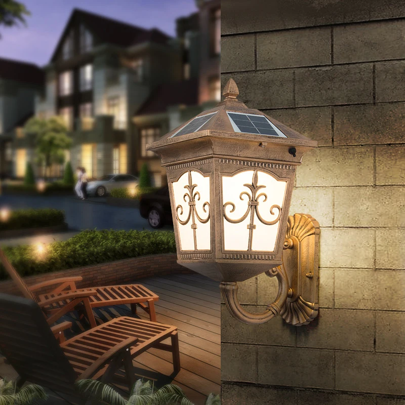 โคมไฟติดผนังพลังงานแสงอาทิตย์  - Solar Garden Light บทวิจารณ์และราคา