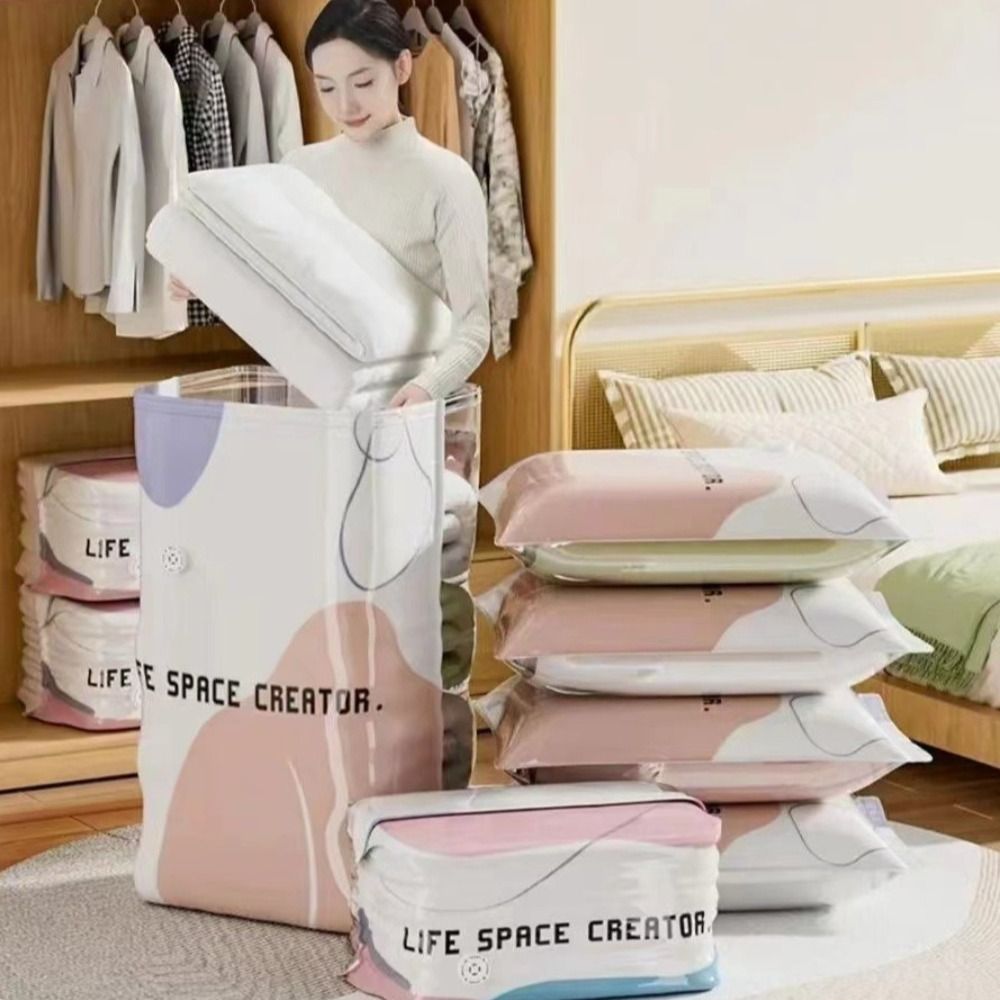 ถุงเก็บของสุญญากาศแบบกดปิด ประ - Reusable Bag บทวิจารณ์และราคา