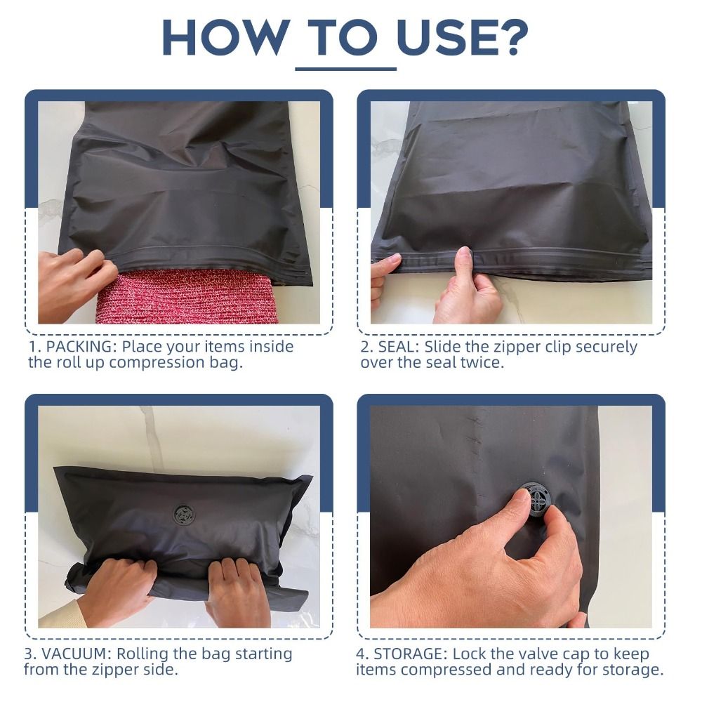 ถุงสูญญากาศแบบม้วนด้วยมือ ใช้ซ - Reusable Bag บทวิจารณ์และราคา