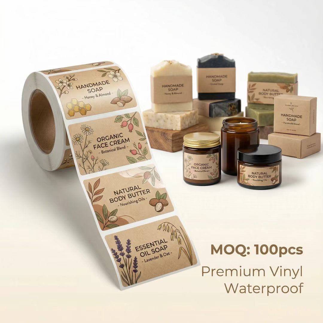 ฉลากสบู่กระดาษคราฟท์แบบกำหนดเอ - Eco Soap บทวิจารณ์และราคา