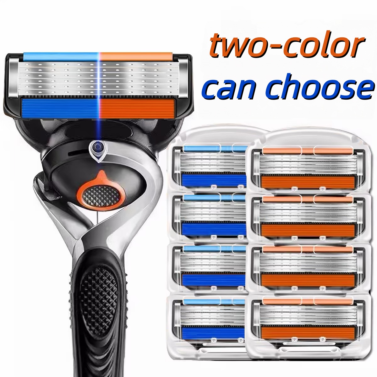 ใบมีดโกนสำหรับผู้ชาย 6 ชั้น ทำ - Safety Razor Handle บทวิจารณ์และราคา