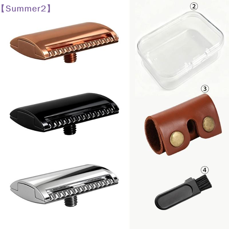 【Xia2】ชุดหัวมีดโกนแบบแมนนวล M5 - Safety Razor Handle บทวิจารณ์และราคา