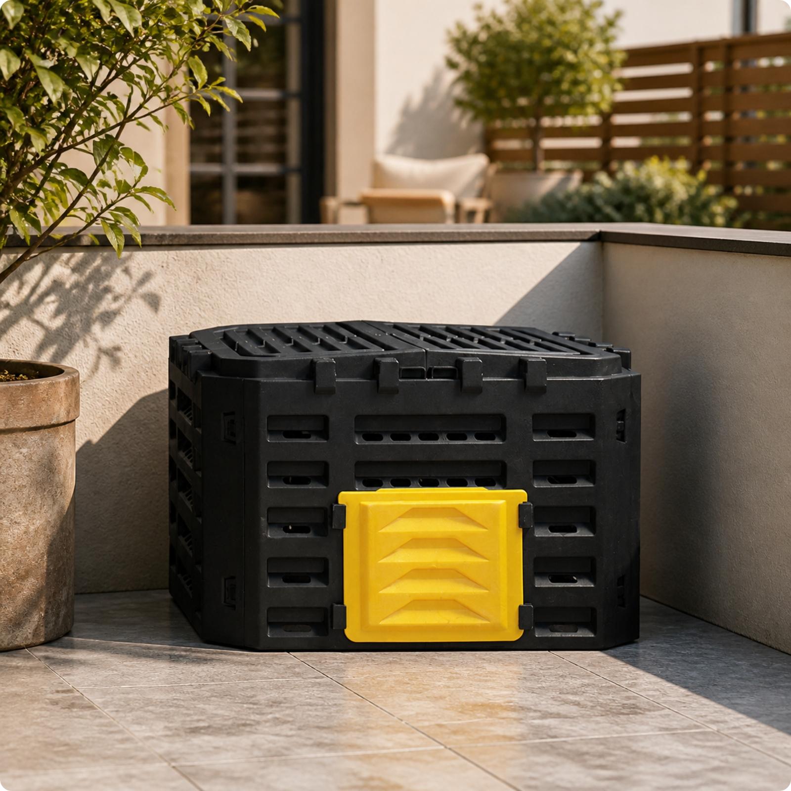 ถังหมักปุ๋ยสำหรับใช้ภายนอกอาคา - Compost Bin บทวิจารณ์และราคา