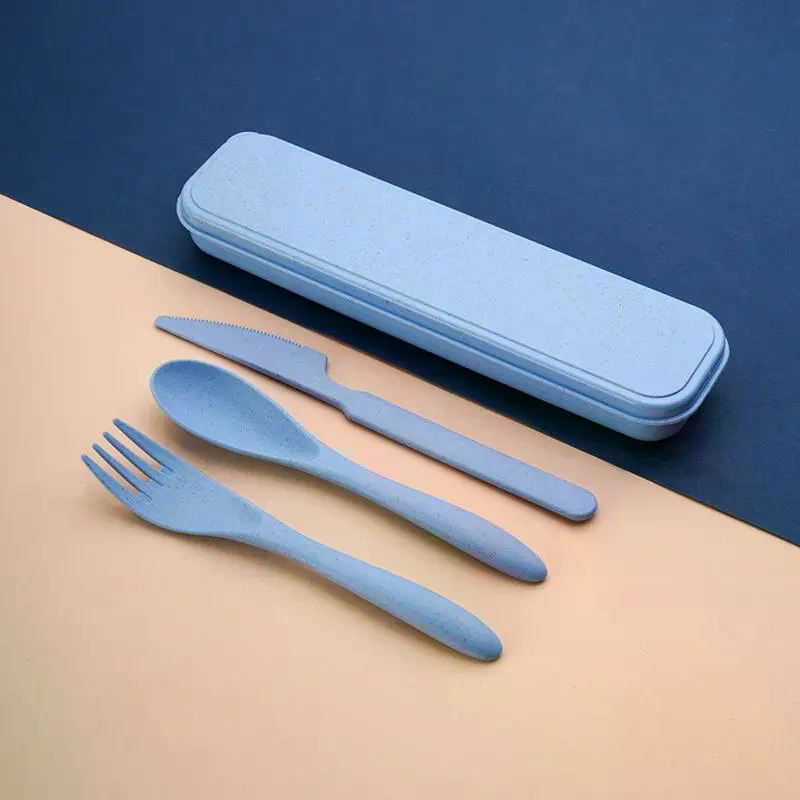 ชุดช้อนส้อมมีดทำจากฟางข้าวสาลี - Reusable Straw บทวิจารณ์และราคา