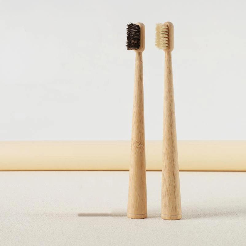 1 ชิ้น/4 ชิ้น แปรงสีฟันขนแปรงม - Bamboo Toothbrush บทวิจารณ์และราคา