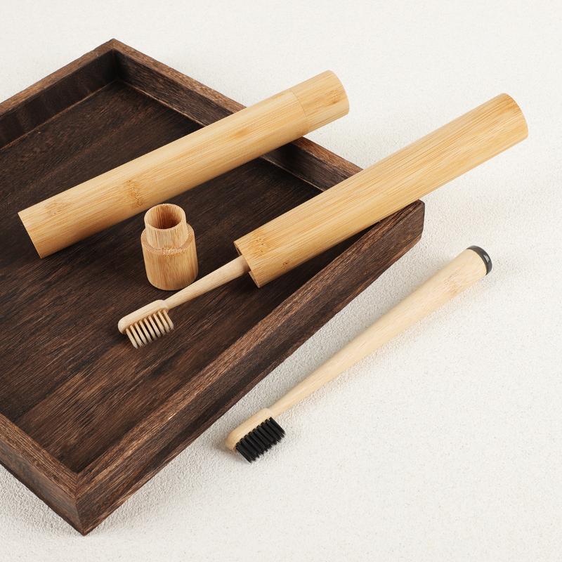 1 ชิ้น/4 ชิ้น แปรงสีฟันขนแปรงม - Bamboo Toothbrush บทวิจารณ์และราคา