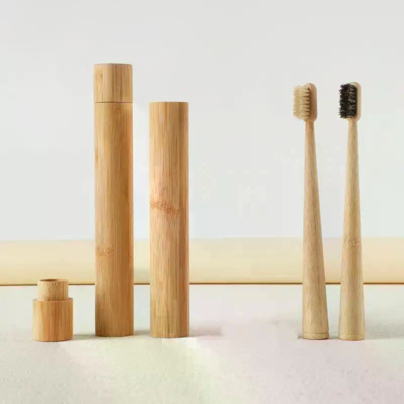 /ACR/1ชิ้น/4ชิ้น แปรงสีฟันขนแป - Bamboo Toothbrush บทวิจารณ์และราคา