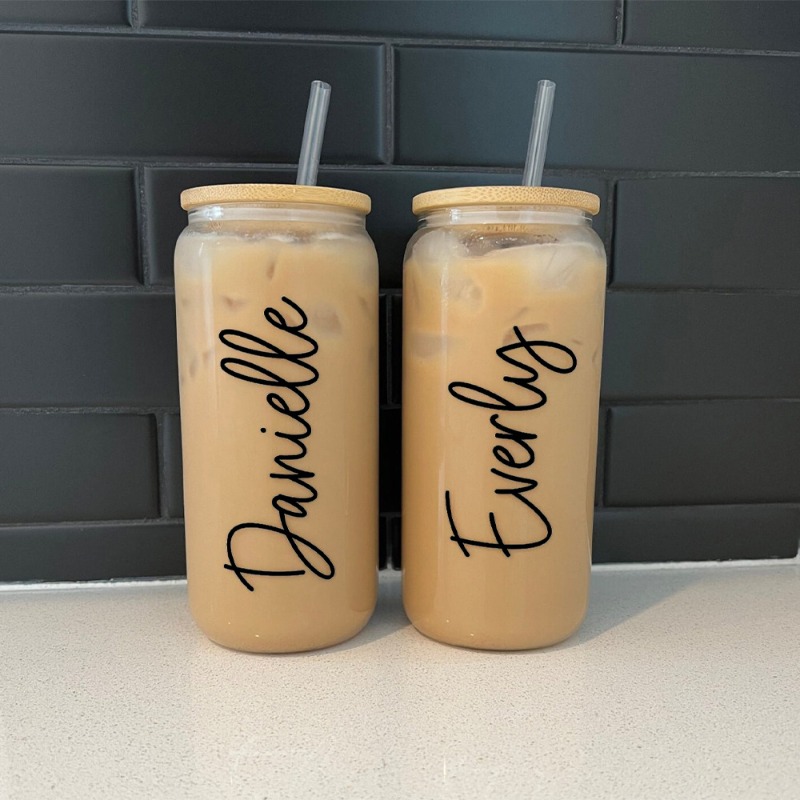 แก้วกาแฟเย็นแก้วใสสั่งทำพิเศษพ - Reusable Straw บทวิจารณ์และราคา