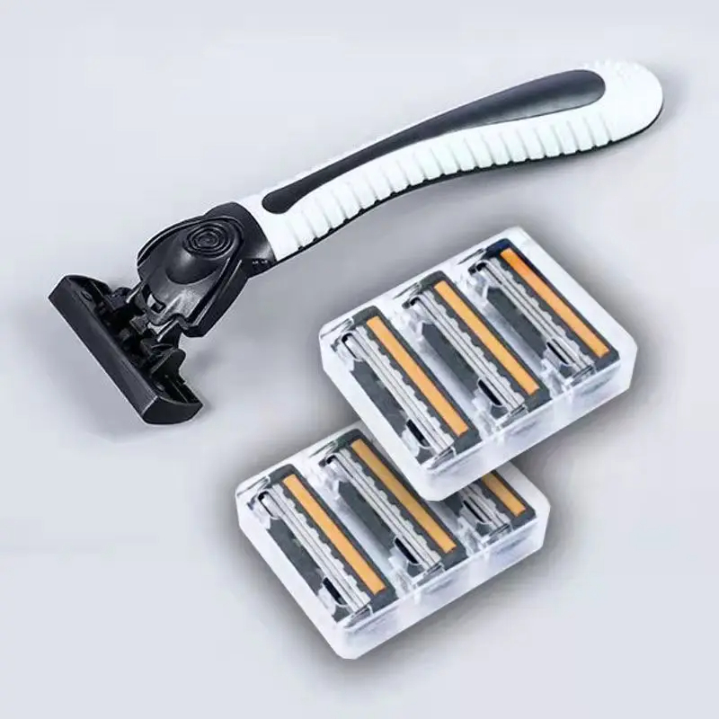 3 ชั้นมีดโกนผู้ชายคลาสสิกเครื่ - Safety Razor Handle บทวิจารณ์และราคา