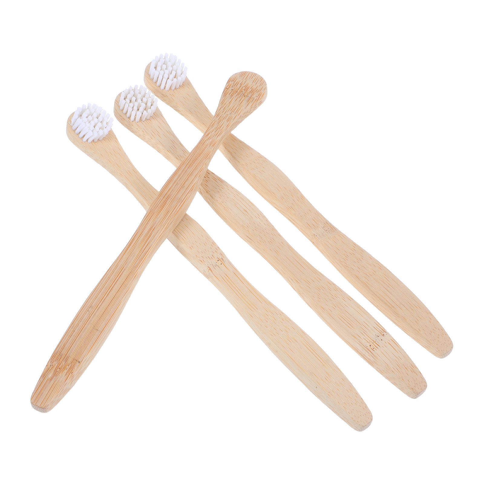 ชุดแปรงลิ้นไม้ไผ่ 4 ชิ้น พร้อม - Bamboo Toothbrush บทวิจารณ์และราคา