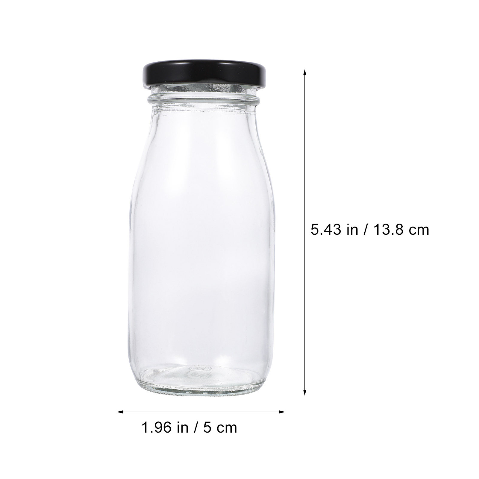 ขวดแก้วใส่นม 4 ชิ้น ขนาด 250 ม - Reusable Bottle บทวิจารณ์และราคา